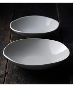 Churchill Envisage White Natural Bowls 220mm 6 Pack (HY977)