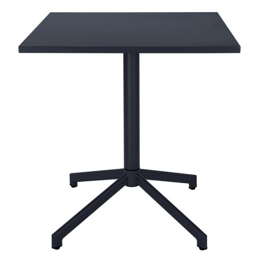 Bolero Porto Folding Table Slate Blue 700x750mm (HZ375)