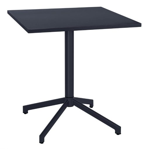 Bolero Porto Folding Table Slate Blue 700x750mm (HZ375)
