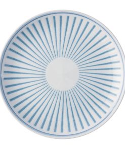 Churchill Era Blue Evolve Coupe Plates 217mm 12 Pack (JA046)