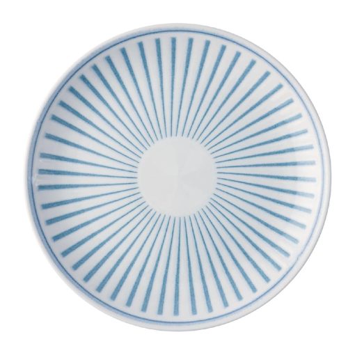 Churchill Era Blue Evolve Coupe Plates 217mm 12 Pack (JA046)