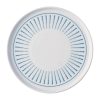 Churchill Era Blue Walled Plates 260mm 6 Pack (JA050)