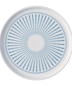 Churchill Era Blue Walled Plates 210mm 6 Pack (JA051)