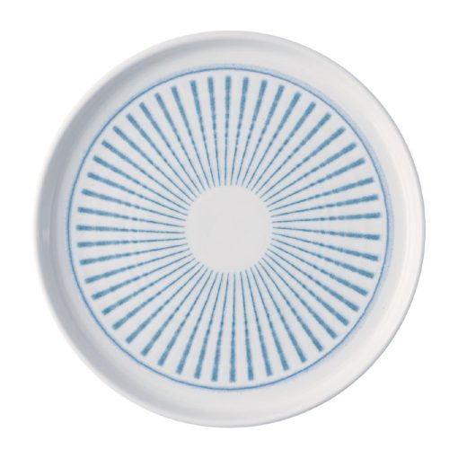 Churchill Era Blue Walled Plates 210mm 6 Pack (JA051)