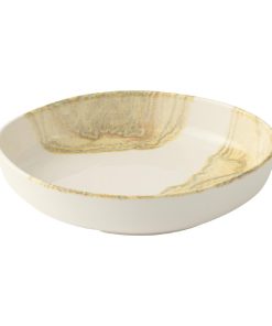Churchill Tide Gold Organic Walled Bowls 230mm 6 Pack (JA054)