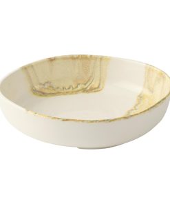 Churchill Tide Gold Organic Walled Bowls 200mm 6 Pack (JA055)