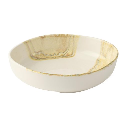 Churchill Tide Gold Organic Walled Bowls 200mm 6 Pack (JA055)