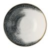 Churchill Homespun Accents Black Evolve Deep Bowls 220mm 6 Pack (JA060)