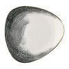 Churchill Homespun Accents Black Lotus Plates 285mm 12 Pack (JA066)
