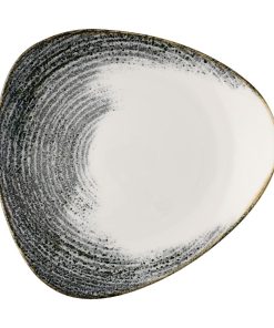 Churchill Homespun Accents Black Lotus Plates 285mm 12 Pack (JA066)