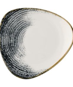 Churchill Homespun Accents Black Lotus Plates 245mm 12 Pack (JA067)