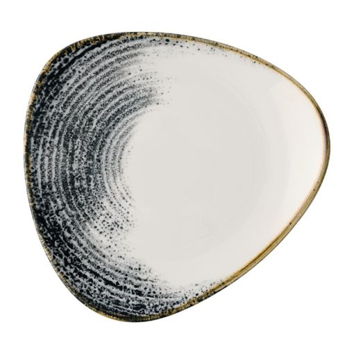 Churchill Homespun Accents Black Lotus Plates 245mm 12 Pack (JA067)