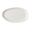 Churchill Envisage Natural White Organic Oblong Plates 220x130mm 6 Pack (JA070)