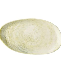 Churchill Envisage Erosion Sand Natural Oblong Plates 220x130mm 6 Pack (JA073)