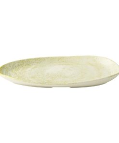 Churchill Envisage Erosion Sand Natural Oblong Plates 220x130mm 6 Pack (JA073)