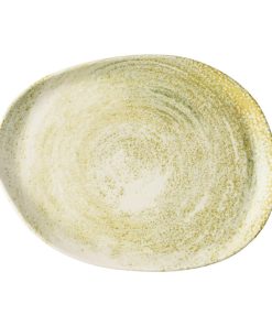Churchill Envisage Erosion Sand Natural Oblong Plates 260x200mm 6 Pack (JA075)