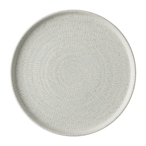 Churchill Delta Grey Walled Plates 260mm 6 Pack (JA082)