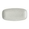 Churchill Delta Grey Oblong Plates 298x153mm 12 Pack (JA086)