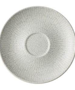 Churchill Delta Grey Saucers 156mm 12 Pack (JA090)