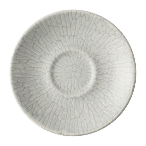 Churchill Delta Grey Saucers 118mm 12 Pack (JA091)