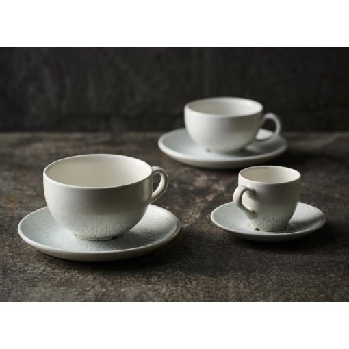 Churchill Delta Grey Saucers 118mm 12 Pack (JA091)
