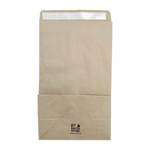 Fiesta Recyclable Sealable Takeaway Bags Medium 250 Pack (JA318)