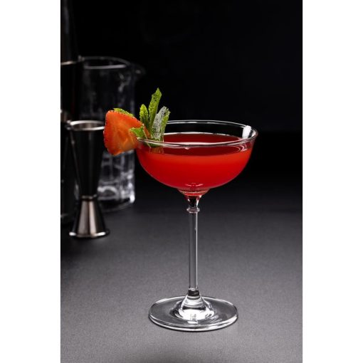 Olympia Lillie Coupe Glasses 205ml 6 Pack (JA366)