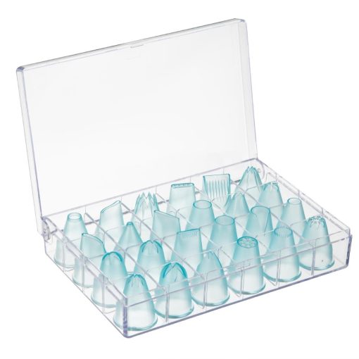 Vogue Polycarbonate Cake Decorating Tips Pack 24 (JA521)