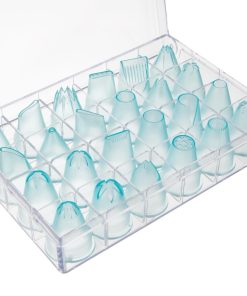 Vogue Polycarbonate Cake Decorating Tips Pack 24 (JA521)