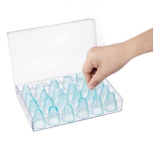 Vogue Polycarbonate Cake Decorating Tips Pack 24 (JA521)
