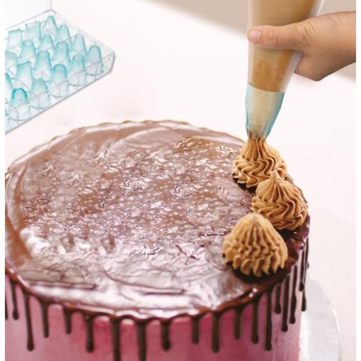 Vogue Polycarbonate Cake Decorating Tips Pack 24 (JA521)