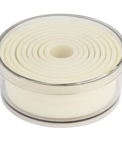 Vogue Plain Round Nylon Pastry Cutters Pack 9 (JA522)