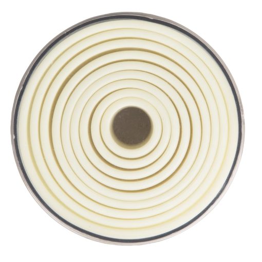 Vogue Plain Round Nylon Pastry Cutters Pack 9 (JA522)