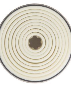 Vogue Serrated Round Pastry Cutters Nylon Pack 9 (JA523)