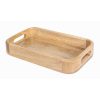 Olympia Mango Wood Rectangular Deep Sided Tray 300x190mm (JA887)