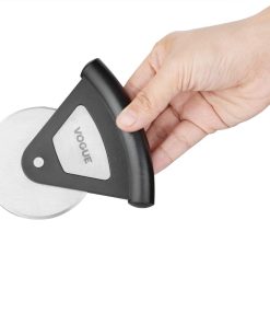 Vogue Stainless Steel Pizza Cutter Black (JA897)
