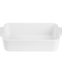 Olympia Whiteware Lasagne Dishes 200x110mm 4 Pack (JA959)