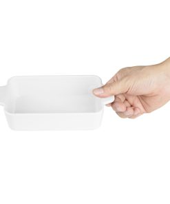 Olympia Whiteware Lasagne Dishes 200x110mm 4 Pack (JA959)