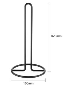 Jantex Kitchen Roll Holder Black (JA994)