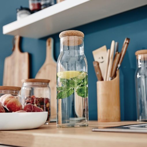 Luminarc Funambule Carafe with Cork Lid 1Ltr 6 Pack (JB042)