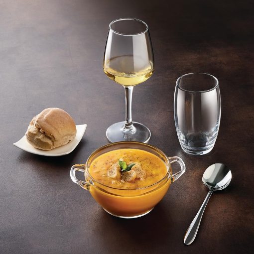 Arcoroc Lineal Wine Glasses 250ml LUKCA-NI at 175ml 24 Pack (JB062)