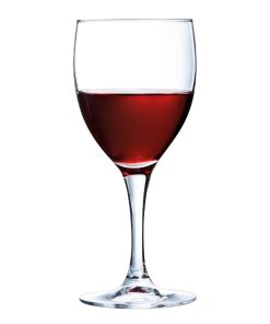 Arcoroc Elegance Wine Glasses 310ml LUKCA-NI at 250ml 12 Pack (JB077)