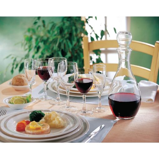Arcoroc Elegance Wine Glasses 310ml LUKCA-NI at 250ml 12 Pack (JB077)