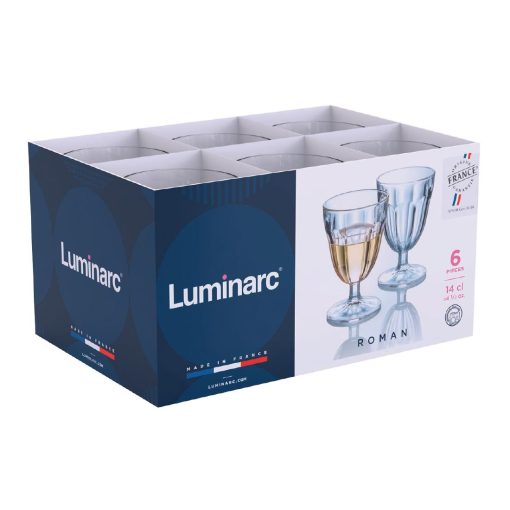 Luminarc Roman Wine-Cocktail Glasses 140ml 24 Pack (JB079)
