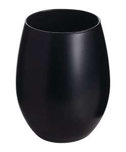Chef and Sommelier Primary Black Matt Tumblers 360ml 24 Pack (JB080)