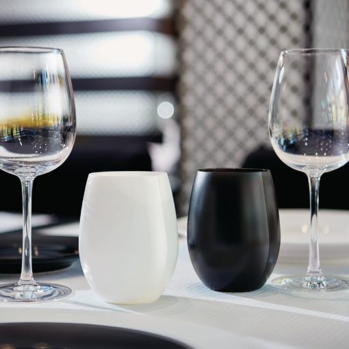 Chef and Sommelier Primary White Matt Tumblers 360ml 24 Pack (JB081)