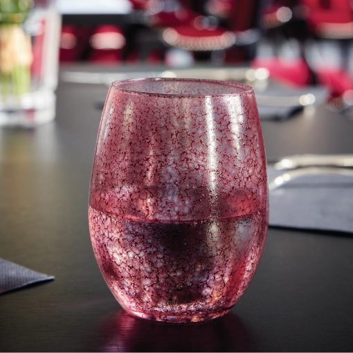 Chef and Sommelier Primary Red Handcraft Tumblers 360ml 24 Pack (JB084)
