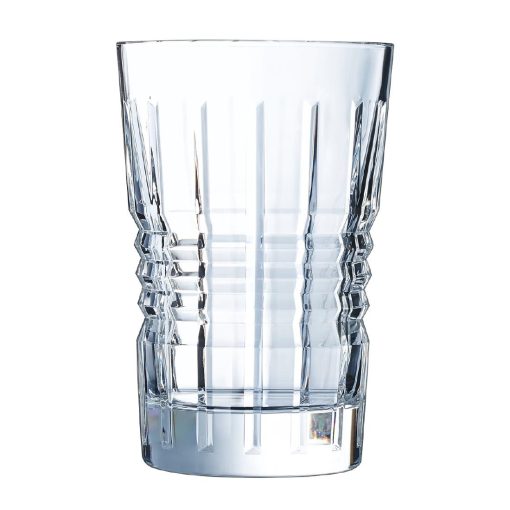 Arcoroc Old Square Hi Ball Glasses 360ml 12 Pack (JB086)