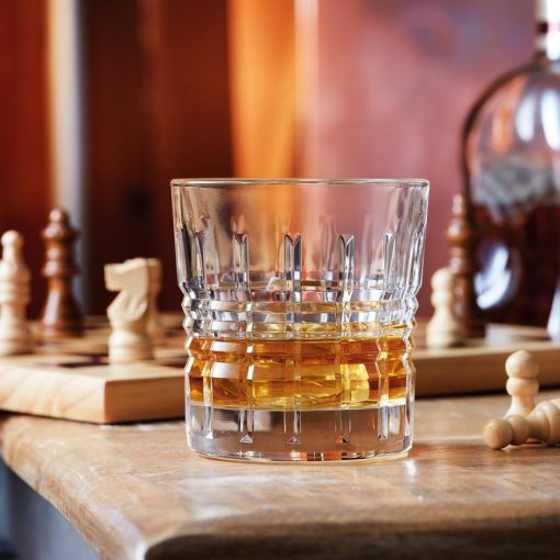 Arcoroc Old Square Old Fashioned Glasses 320ml 12 Pack (JB087)
