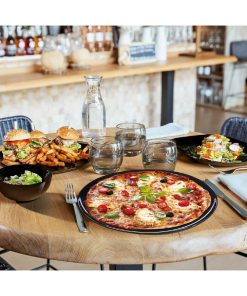 Arcoroc Evolutions Pizza Plates - White 320mm 12 Pack (JB092)